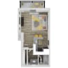 Floor plan: S1-406-1