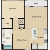 Floor plan: 1B