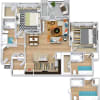 Floor plan: Pecos