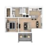 Floor plan: 1x1