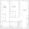 Floor plan: 2 BR I