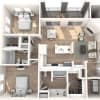 Floor plan: Calhoun - Premium