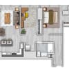 Floor plan: A3-04 - Den