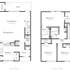 Floor plan: 3 Bedroom 2.5 Bath - Renovated