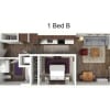 Floor plan: 1B - Executive Studio