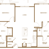 Floor plan: B1-A