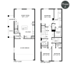 Floor plan: The Townhomes Plan 3B