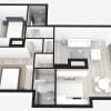 Floor plan: Two Bed ~ Two Bath