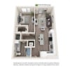 Floor plan: One-Bedroom (A2)