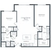 Floor plan: B3B