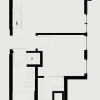 Floor plan: 1 Bedroom