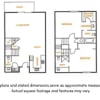 Floor plan: 1705T22B