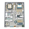 Floor plan: B2 RWD