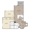 Floor plan: 2B