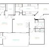 Floor plan: 2 Bed 2 Bath B