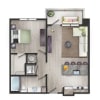 Floor plan: A6