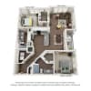 Floor plan: Two-Bedroom (B4)