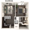 Floor plan: A1-622-E