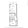 Floor plan: 2 Bed/2 Bath-Crest