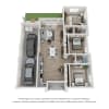 Floor plan: Villa B