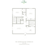 Floor plan: Two Bedroom 990/1047