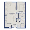 Floor plan: A14