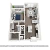 Floor plan: 1C