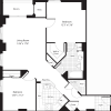 Floor plan: 2 Bedroom BB