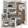 Floor plan: B2