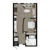 Floor plan: Executive Studio (ST-B)