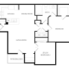 Floor plan: 1B