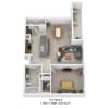 Floor plan: The Walnut