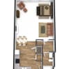 Floor plan: Studio On The Park