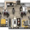 Floor plan: 2X2