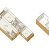 Floor plan: B3LR