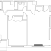 Floor plan: Renovated 3 Bedroom 2 Bath 18 Tier