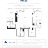 Floor plan: PH-2C