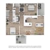 Floor plan: Cottage B2