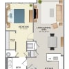 Floor plan: A1A-W