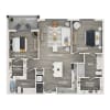 Floor plan: C1