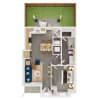 Floor plan: A1 - Duet
