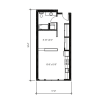 Floor plan: Executive Studio B8