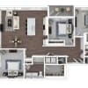 Floor plan: C1