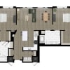 Floor plan: Two Bedroom (2E)
