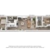 Floor plan: 1 bedroom w/ flex space and 2