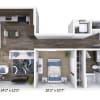 Floor plan: S1-641