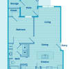 Floor plan: The Maurepas