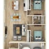 Floor plan: Diana