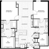 Floor plan: 2 Bed/2 Bath-T_C05