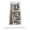 Floor plan: Unit 1B-1 Outer units